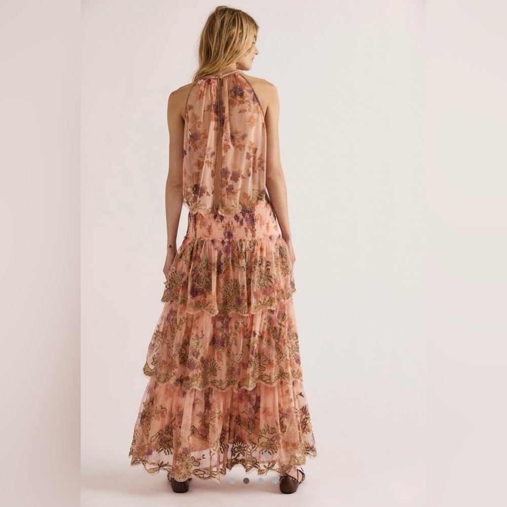 Free People Maple Glow Maxi Skirt Set NWT 🔖